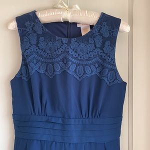 Easley Dress Blue Size Small